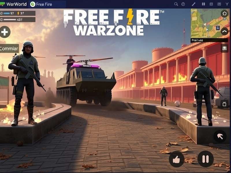 Free Fire Warzone Dominion gameplay in India